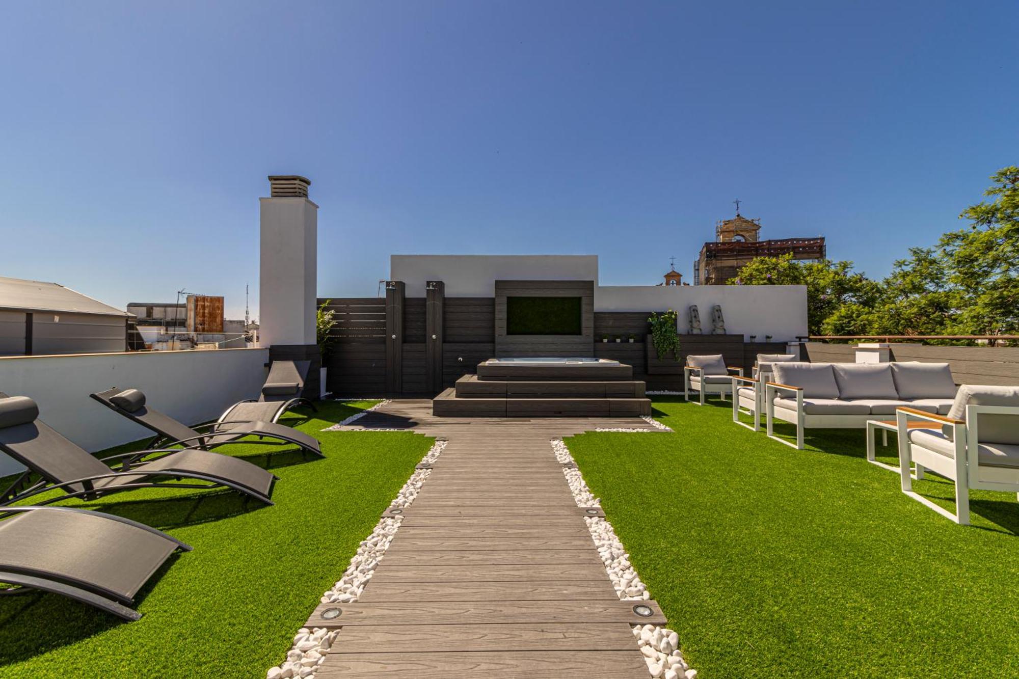 Allo Apartments Plateros Centro Jacuzzi Comunitario Jerez de la Frontera Ngoại thất bức ảnh