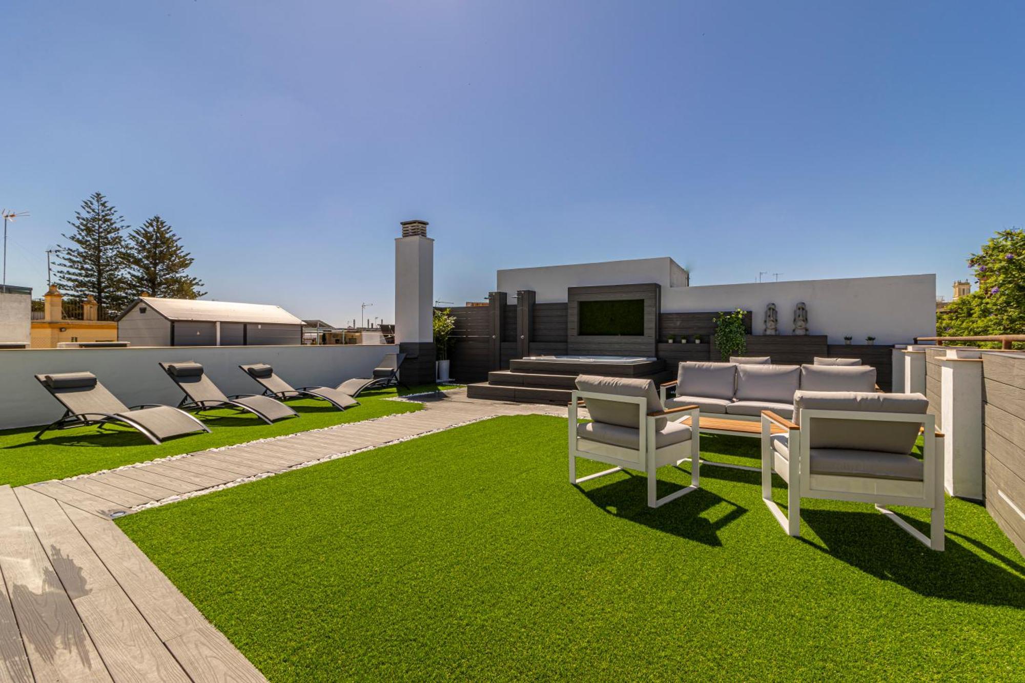 Allo Apartments Plateros Centro Jacuzzi Comunitario Jerez de la Frontera Ngoại thất bức ảnh