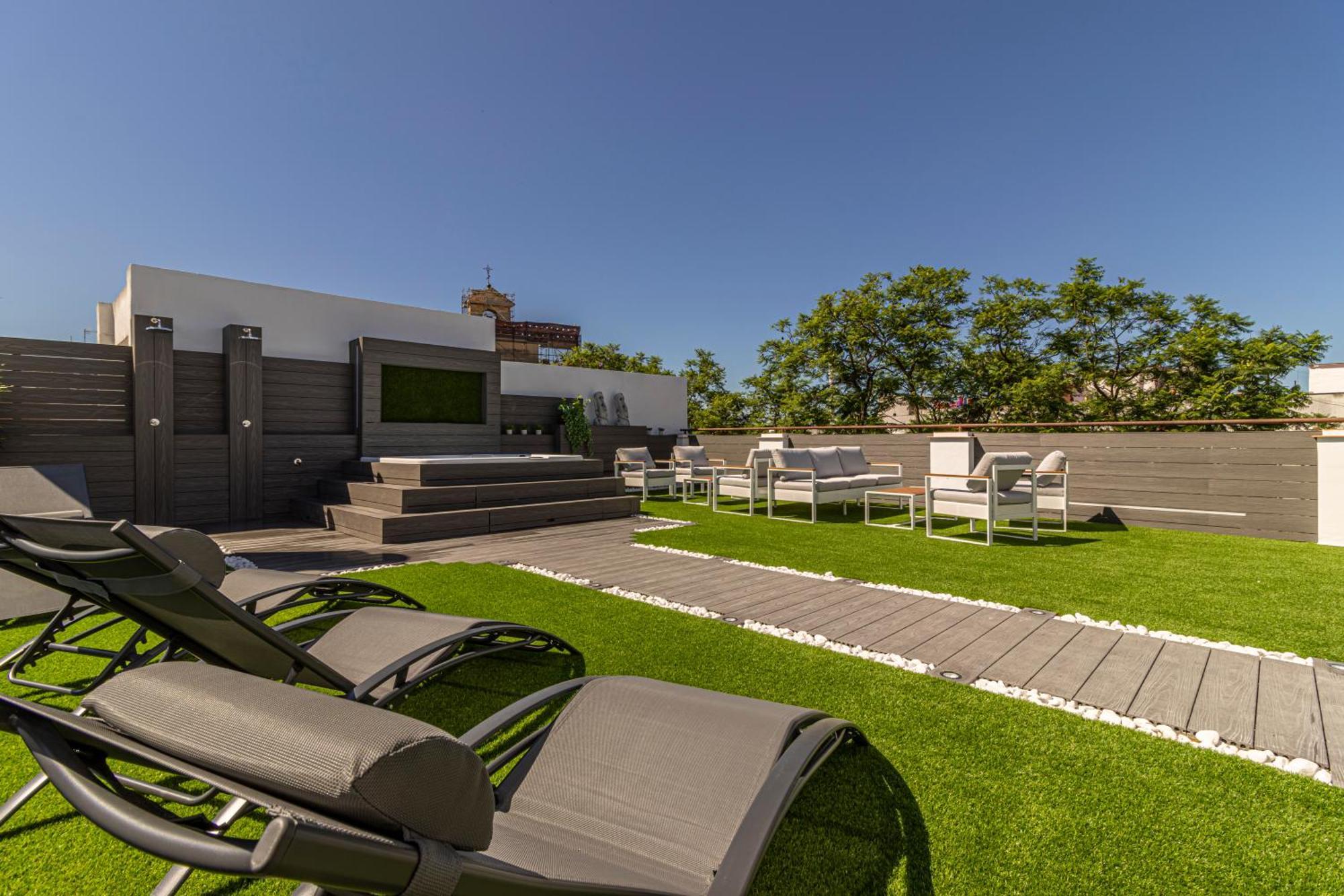 Allo Apartments Plateros Centro Jacuzzi Comunitario Jerez de la Frontera Ngoại thất bức ảnh