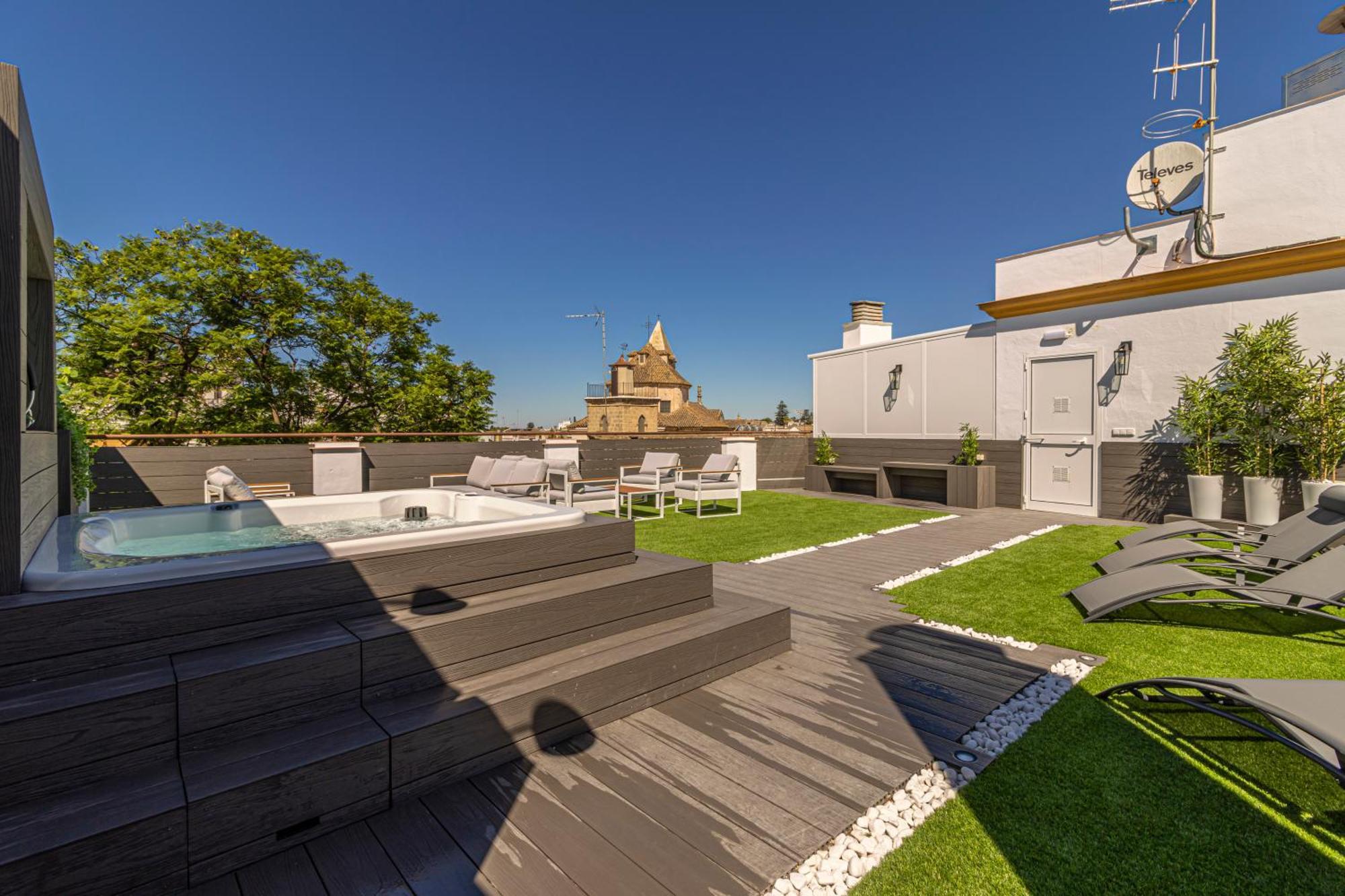 Allo Apartments Plateros Centro Jacuzzi Comunitario Jerez de la Frontera Ngoại thất bức ảnh