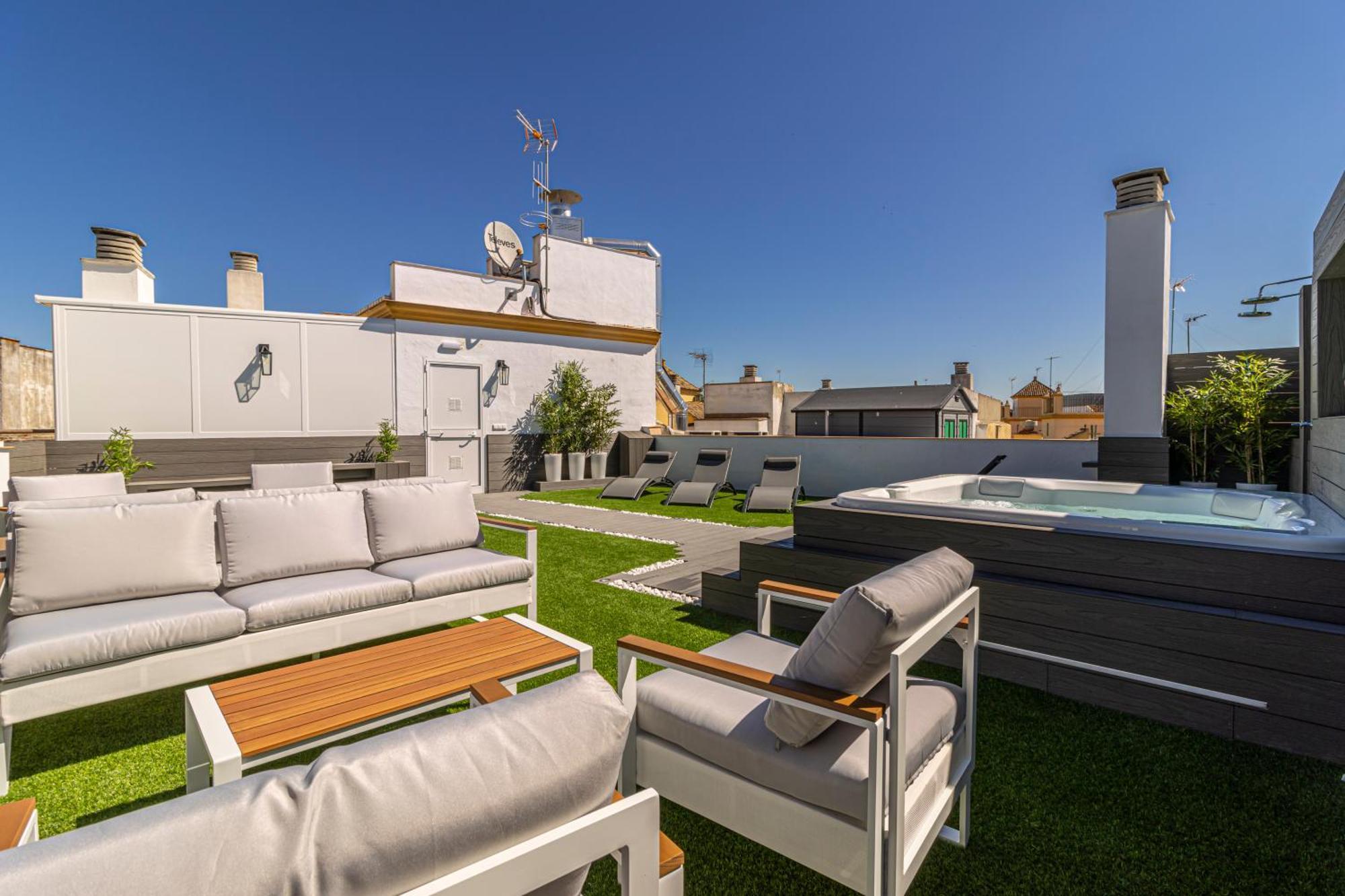 Allo Apartments Plateros Centro Jacuzzi Comunitario Jerez de la Frontera Ngoại thất bức ảnh